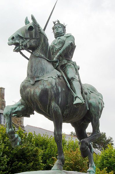 rajdostatuo de Bertrand du Guesclin en Dinan