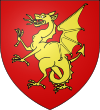 Description : de gueules à un dragon d'or (Royaume Vandale)