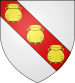 Description : Blason de Sury le Comtal (Loire).svg