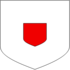 Description : D'argent à un écusson de gueules
